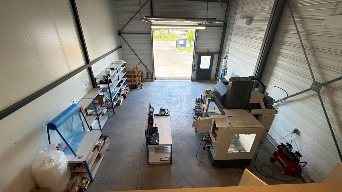 Vue aérienne de l'atelier BCL Gujan-Mestras